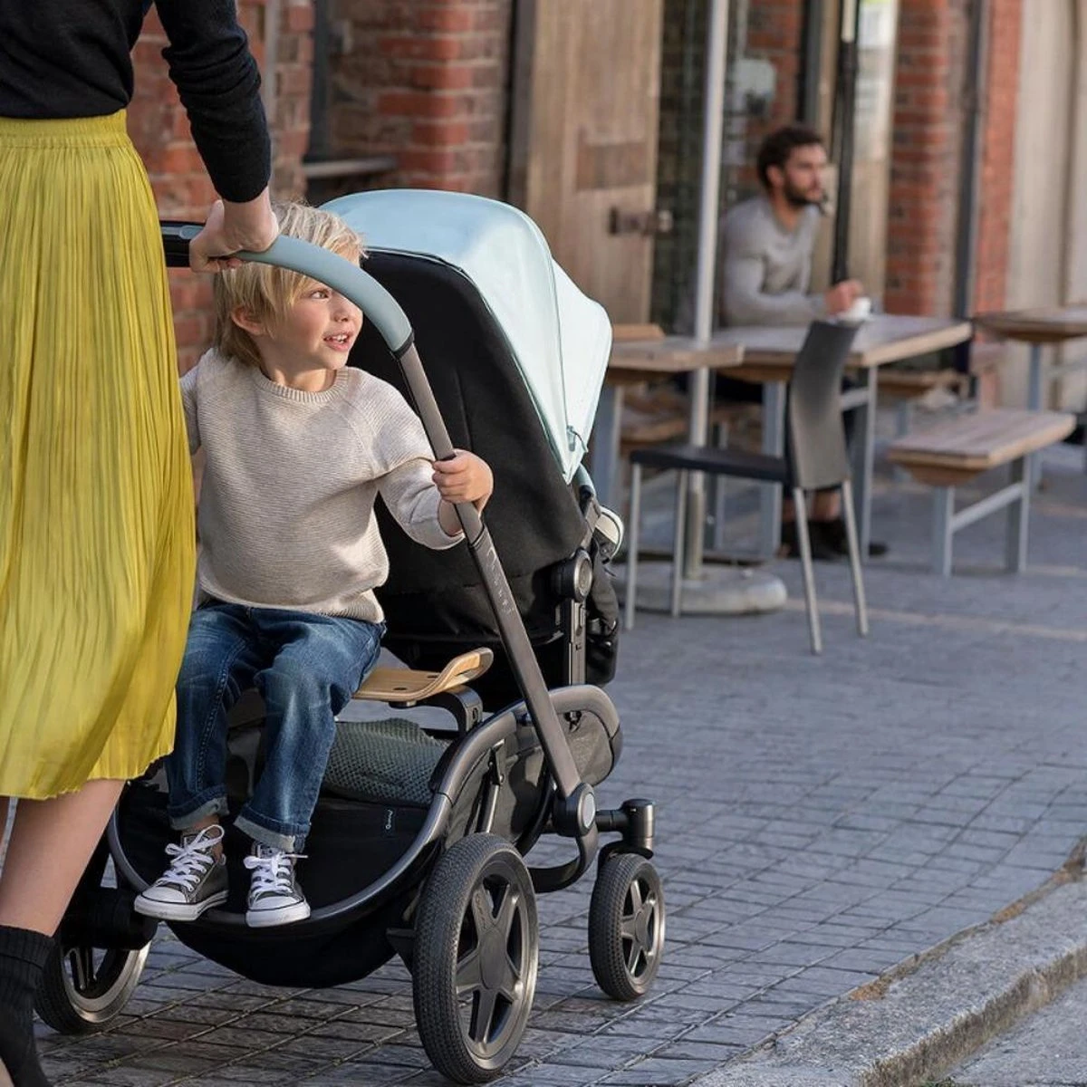 Quinny Hubb Mono Kinderwagen - Frost On Black 6 Quinny Hubb Mono Kinderwagen - Frost On Black - Afbeelding 4