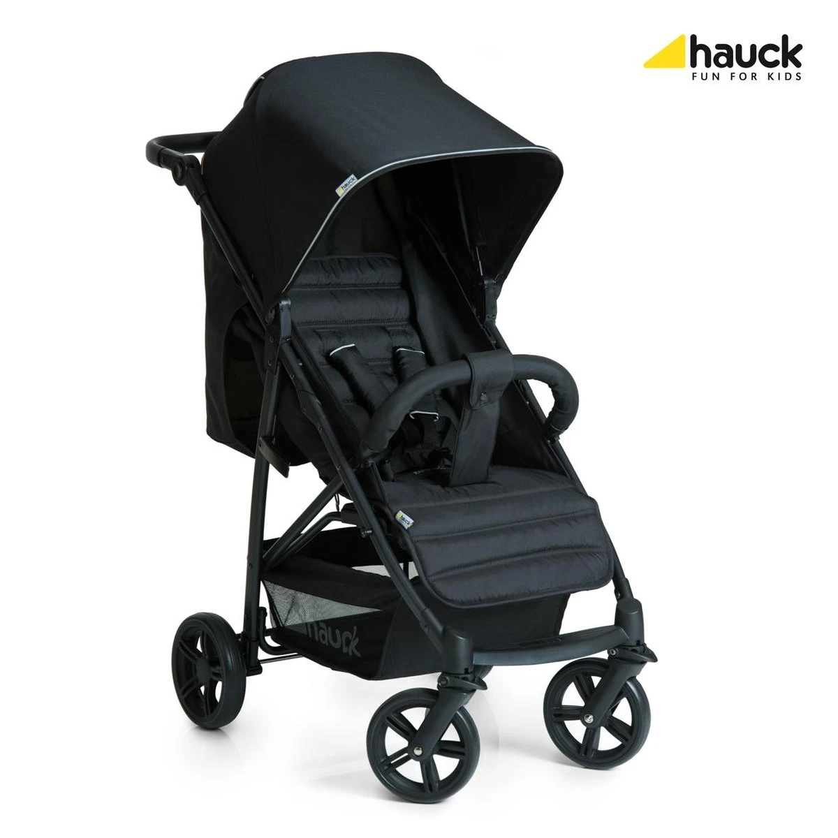 Hauck Rapid 4 Kinderwagen - Zwart Zilver 15 Hauck Rapid 4 Kinderwagen - Zwart Zilver - Afbeelding 13