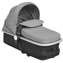 VidaXL Kinderwagen 2-in-1 Aluminium Grijs En Zwart -Babyproducten 1200x1200 951