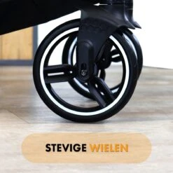 Deryan Evy Kinderwagen - Duo Kinderwagen - Uitbreidbaar - Inclusief Reiswieg - Creme -Babyproducten 1200x1200 964