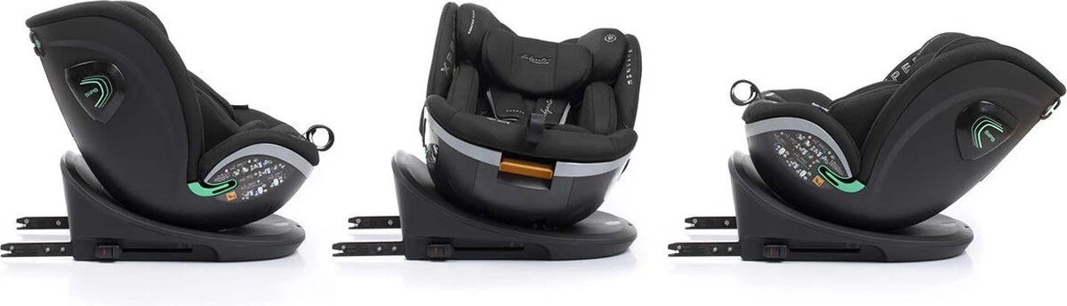 Babyauto Xperta I-Size Autostoel - 360° Met Isofix - Zwart (40-150 Cm) 13 Babyauto Xperta I-Size Autostoel - 360° Met Isofix - Zwart (40-150 Cm) - Afbeelding 11