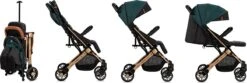 MoMi Wandelwagen - Compacte Lichtgewicht Buggy - Estelle - Green-Gold (geschikt Van 6mnd - 15kg) -Babyproducten 1200x402 1