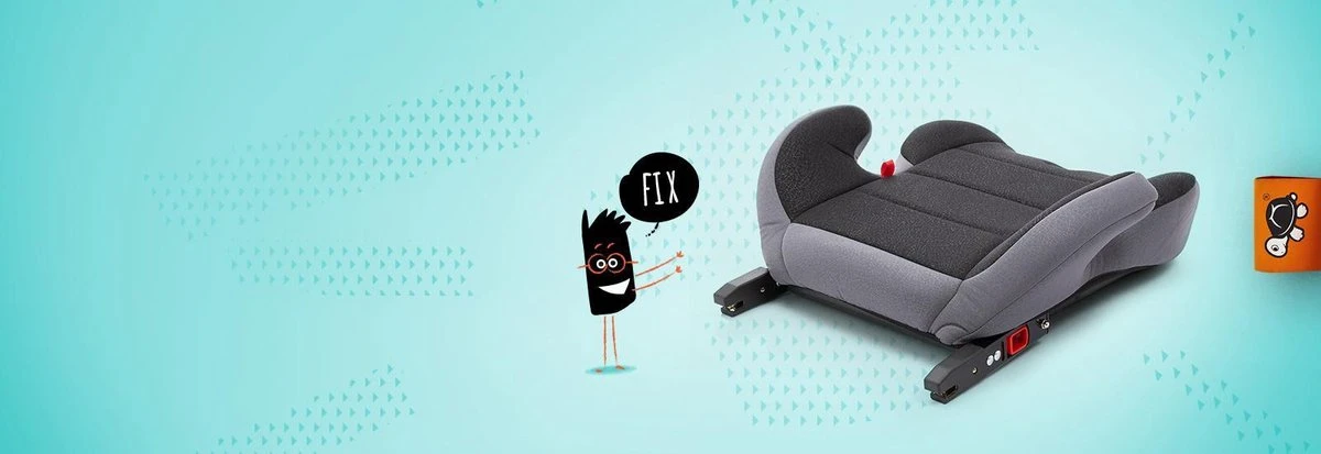 Babyauto Zitverhoger Vista Fix Booster Groep 3 Isofix Stoelverhoger - Grijs 9 Babyauto Zitverhoger Vista Fix Booster Groep 3 Isofix Stoelverhoger - Grijs - Afbeelding 7