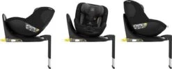 Maxi-Cosi Mica I-Size Autostoeltje - 360° Draaibaar - Authentic Black -Babyproducten 1200x484