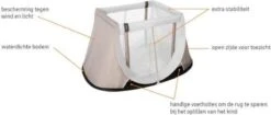AeroMoov Instant Travel Cot Reisbed - Giraph Sky -Babyproducten 1200x508