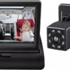 Achterbankspiegel Voor Baby/kind - Met 150° Groothoekcamera Voor Groot Gezichtsveld - Achteruitkijkspiegel, Autospiegel -Babyproducten 1200x622