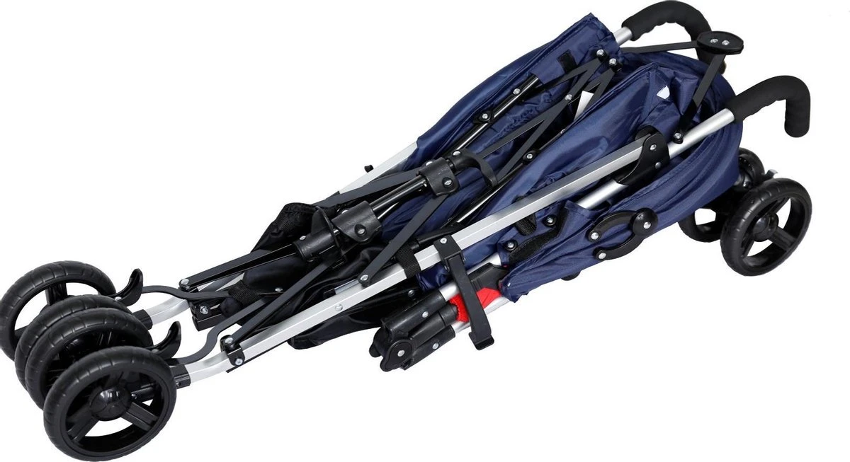 X Adventure Buggy Brava - Plooibuggy - Lichtgewicht - 4 Standen - Navy 8 X Adventure Buggy Brava - Plooibuggy - Lichtgewicht - 4 Standen - Navy - Afbeelding 6