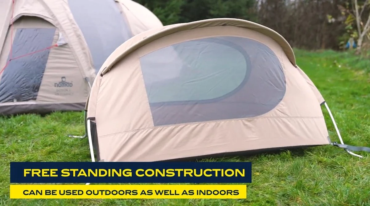 NOMAD® Baby Tent Campingbedje |118x68x75 Cm | Babytent / Peuter Slaaptent / Strandtent| Incl Opberghoes 7 NOMAD® Baby Tent Campingbedje |118x68x75 Cm | Babytent / Peuter Slaaptent / Strandtent| Incl Opberghoes - Afbeelding 5