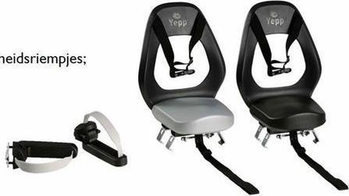 GMG Yepp Junior Duo Budget - Fietsstoeltjes Achter - Zwart 020303 5 GMG Yepp Junior Duo Budget - Fietsstoeltjes Achter - Zwart 020303 - Afbeelding 3