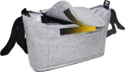 3 In 1 Kinderwagen Tas Universele Wandelwagen | Luiertas Draagtas Reistas Met Fles En Bekerhouder | - Zwart -Babyproducten 1200x689