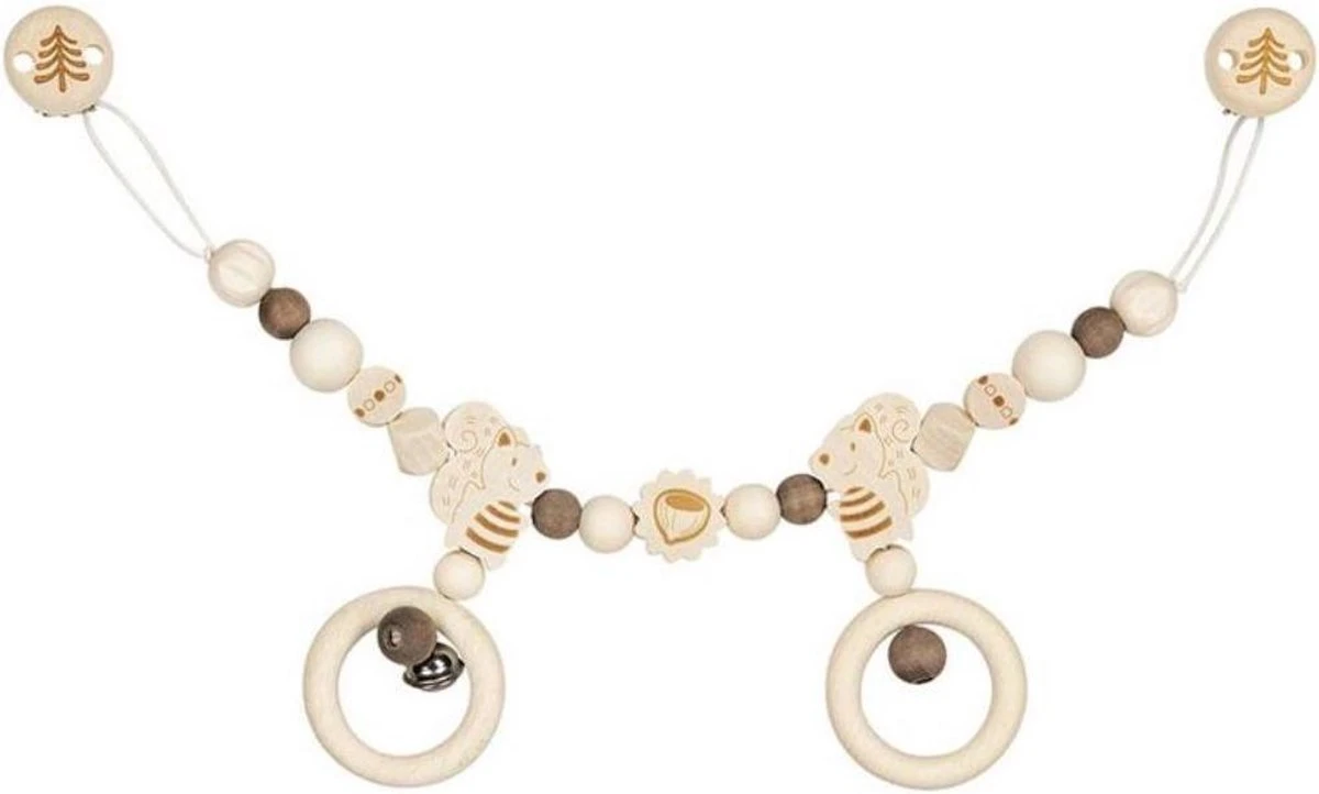 Heimess Kinderwagenspanner Eekhoorn 40 Cm Hout Naturel 3 Heimess Kinderwagenspanner Eekhoorn 40 Cm Hout Naturel