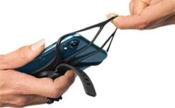 Dooky Telefoonhouder Smartphone Telefoon Houder 360* Rotatie Universeel Kinderwagen Fiets Zwart -Babyproducten 1200x744