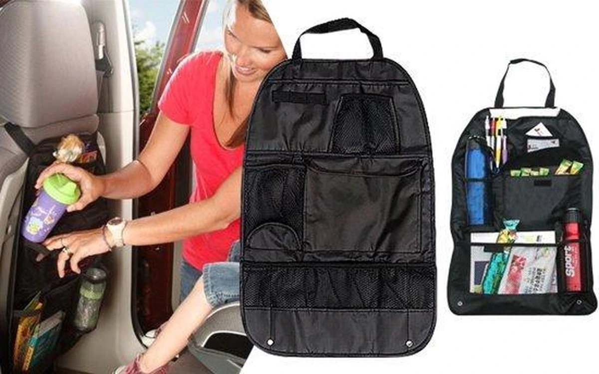 Merkloos Autostoel Organizer 3 Merkloos Autostoel Organizer
