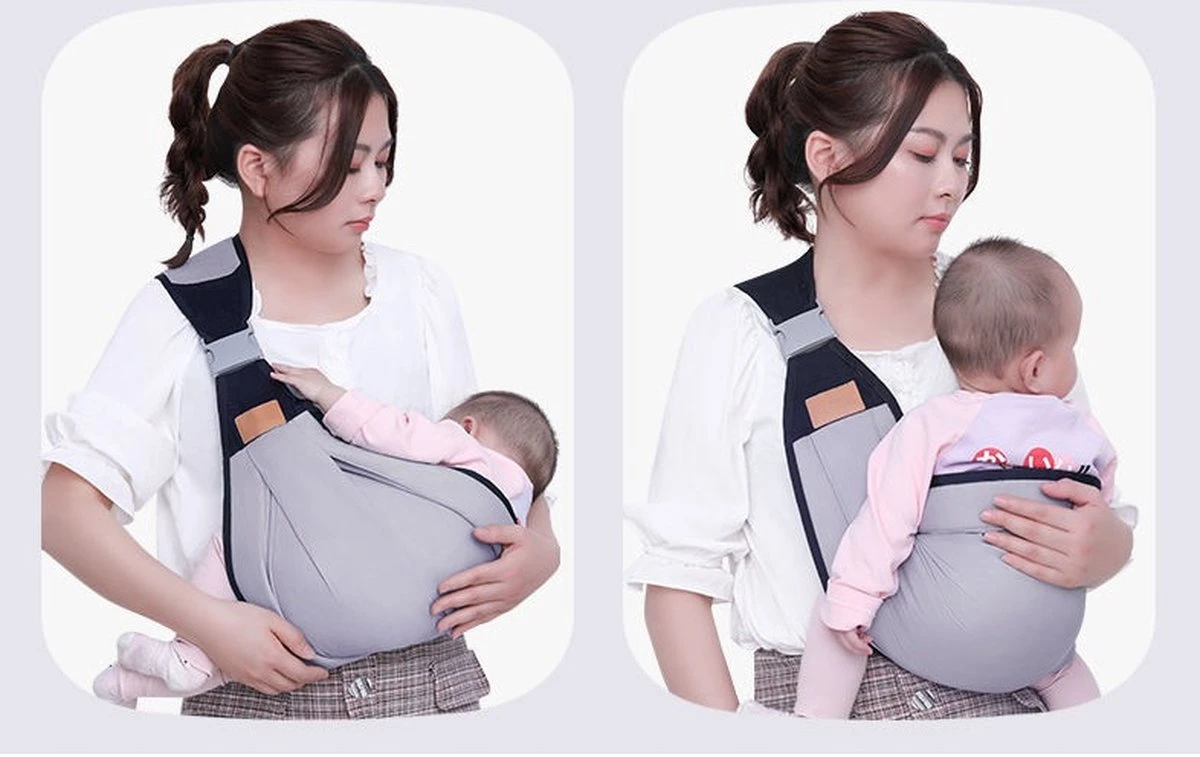 Merkloos Draagzak - Baby Draagzak - Zak - Grijs - Multifunctioneel - Ergonomisch - Baby - Dreumes - Peuter - Wrap - Travel Size - Tot 48 Maanden 2 Merkloos Draagzak - Baby Draagzak - Zak - Grijs - Multifunctioneel - Ergonomisch - Baby - Dreumes - Peuter - Wrap - Travel Size - Tot 48 Maanden