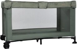 Koelstra Reisbed Travelsleeper LUX - 126x65 Cm. - Moss Green -Babyproducten 1200x767 3