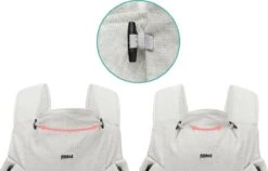 Fillikid Premium Draagzak - 2 In 1 - Ergonomisch - EU Gecertificeerd - Natural Sand - Ontworpen Met Draagconsulent -Babyproducten 1200x769