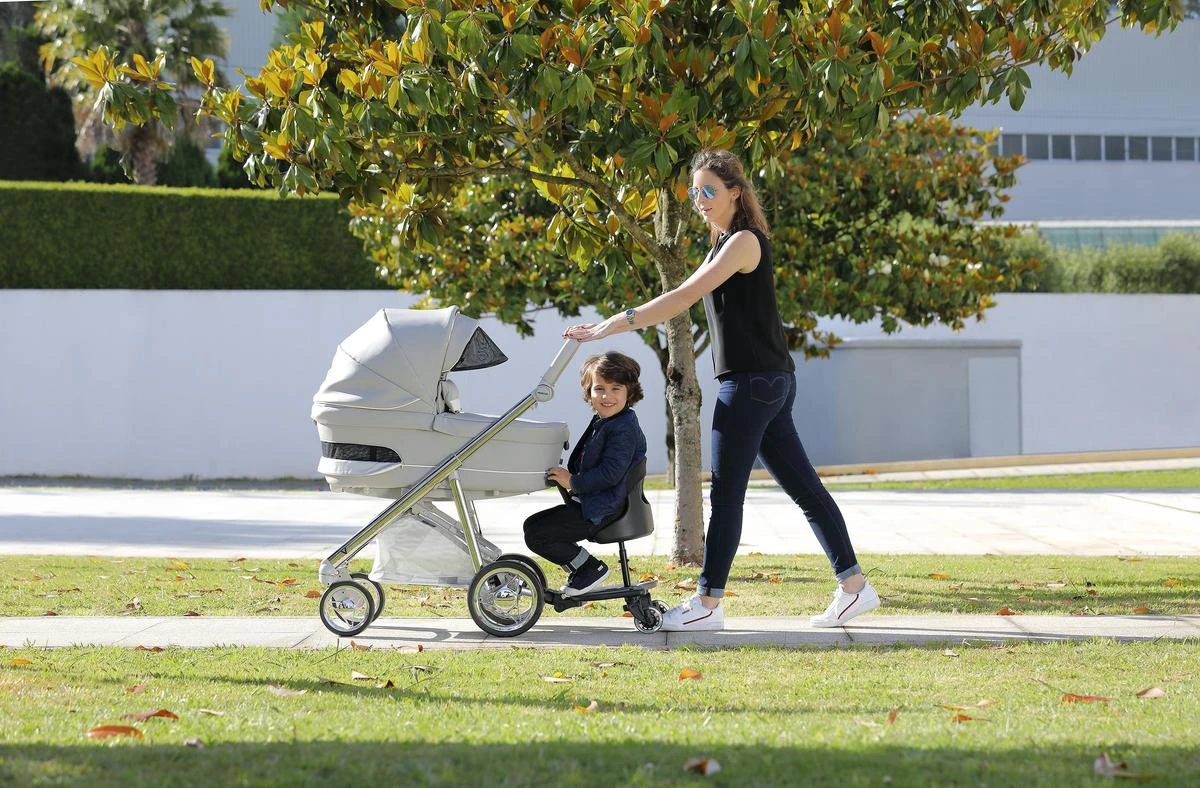 Carbebe Roller Plus Meerijdplankje Universeel - Zwart 5 Carbebe Roller Plus Meerijdplankje Universeel - Zwart - Afbeelding 3