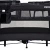 Deryan Luxe Campingbed Compleet - 120x60cm - Bodemverhoger - Verschoonblad - Opbergmand - Zwart -Babyproducten 1200x790 5