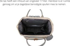 Humpy Dumpy Stijlvolle Luiertas Rugzak (Zwart) Met Uitschuifbaar Verschoon/ Slaap Bedje. Incl. Verschoon Matje, USB Poort & Buggy Straps 20 Humpy Dumpy Stijlvolle Luiertas Rugzak (Zwart) Met Uitschuifbaar Verschoon/ Slaap Bedje. Incl. Verschoon Matje, USB Poort & Buggy Straps -Babyproducten 1200x792 2