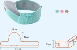 Baby Heupdrager – Roze – Heupsteun Voor Baby En Peuter – Kind Hip Carrier -Babyproducten 1200x793