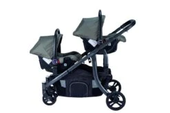 X Adventure Duo Kinderwagen / Tweeling Kinderwagen – Emerald Green -Babyproducten 1200x799 29