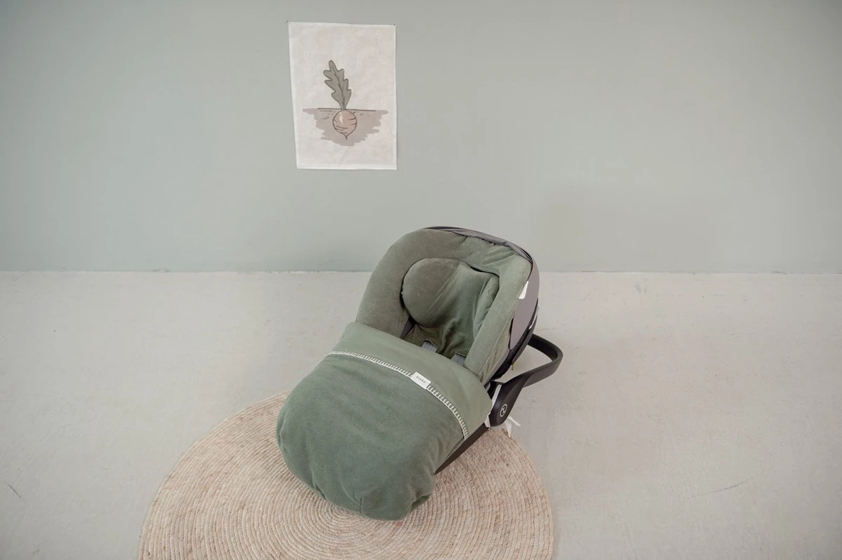 Koeka Royan Autostoel Deken 0+ - Groen 6 Koeka Royan Autostoel Deken 0+ - Groen - Afbeelding 4