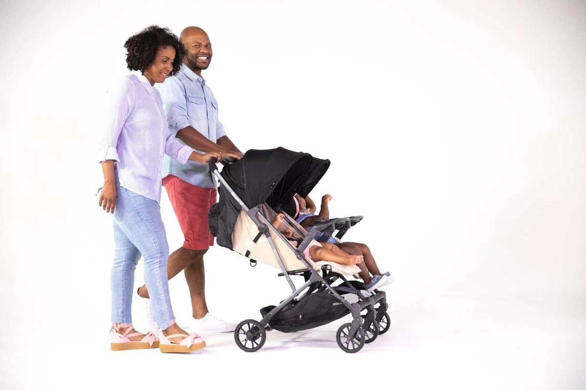 Joovy Kooper X2 Dubbele Buggy - Antraciet - Duo Buggy 7 Joovy Kooper X2 Dubbele Buggy - Antraciet - Duo Buggy - Afbeelding 5