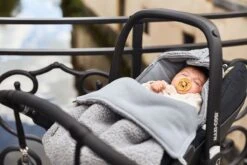 Jollein Voetenzak Voor Autostoel & Kinderwagen - Teddy - Storm Grey -Babyproducten 1200x800 263