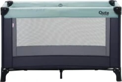 Qute Campingbed Q-sleep Mint/Antra -Babyproducten 1200x807 3