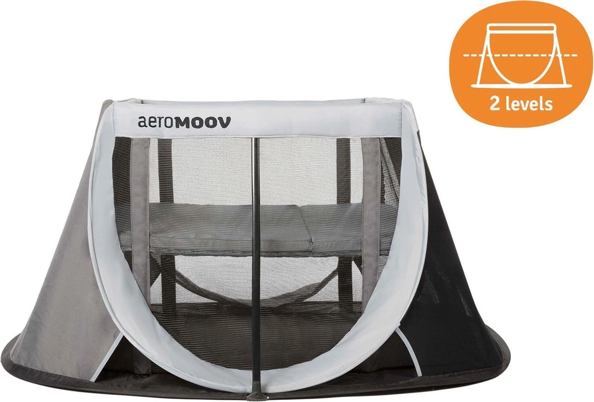 AeroMoov Instant Travel Cot Reisbed - Grey Rock 12 AeroMoov Instant Travel Cot Reisbed - Grey Rock - Afbeelding 10