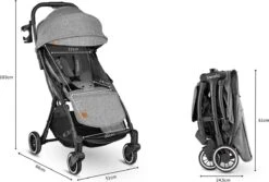 Lionelo Buggy Julie One - Kinderwagen Premium - Automatisch Opvouwen - Wandelwagen Tot 22 Kg - Comfortabele Zitje -Babyproducten 1200x813 1