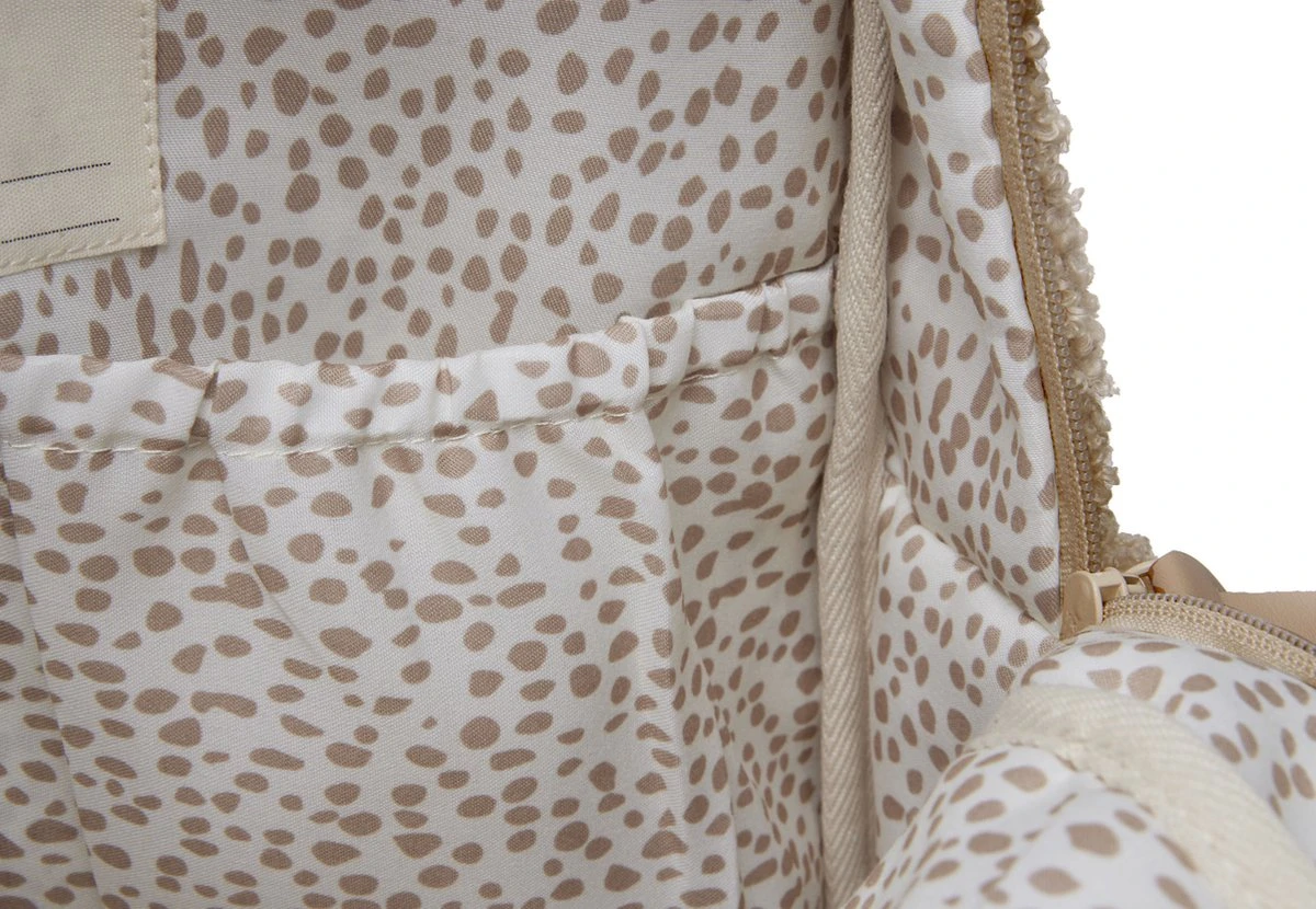 Jollein Luiertas Rugzak Boucle - Biscuit 10 Jollein Luiertas Rugzak Boucle - Biscuit - Afbeelding 8