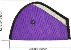 Doodadeals® Autogordel Beschermer - Paars - Gordelhoes Kinderen - Autogordel Beschermers Kind - Gordelbeschermer Auto -Babyproducten 1200x848