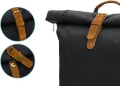 Fillikid Luiertas Rugzak - Met Verschoonmatje - Multifunctioneel - Zwart -Babyproducten 1200x865 1