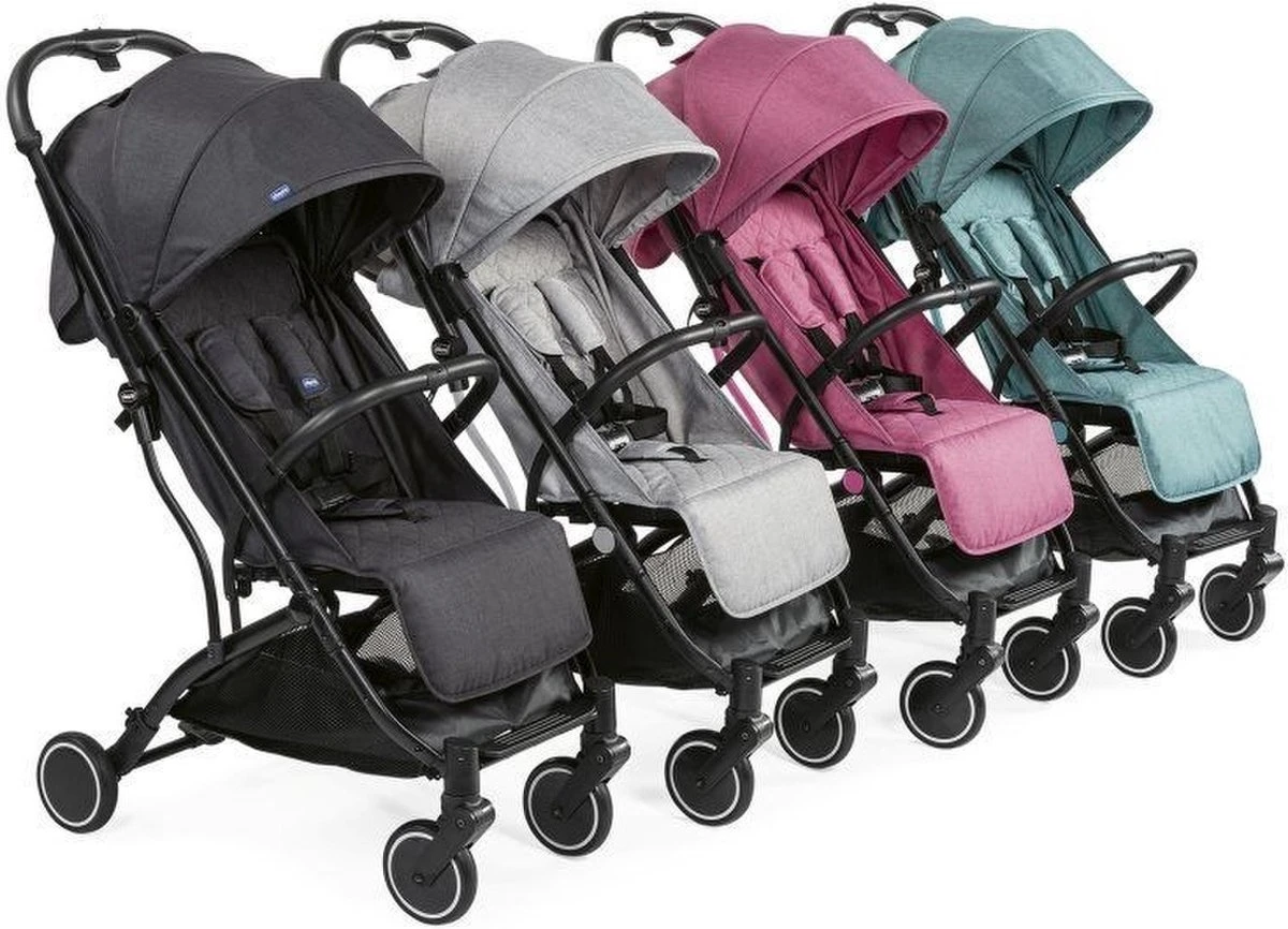 Chicco Trolley Me Light Grey - Wandelwagen Met Trolley Functie 9 Chicco Trolley Me Light Grey - Wandelwagen Met Trolley Functie - Afbeelding 7