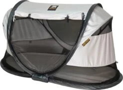 Deryan Shane Luxe 2023 Campingbedje - Baby Tent - Anti-UV 50+ - Peuterbed - Silver -Babyproducten 1200x873 1