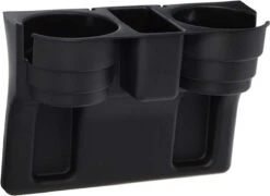 Merkloos Decopatent® Autostoel Organizer - Voor Tussen Auto Stoel / Console - Bekerhouder & Telefoonhouder - Opbergvakken - Auto Organiser -Babyproducten 1200x875