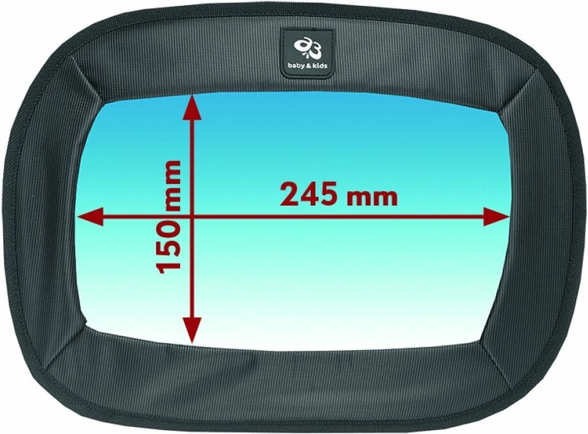 A3 Baby & Kids Grote Auto Spiegel 64614 4 A3 Baby & Kids Grote Auto Spiegel 64614 - Afbeelding 2