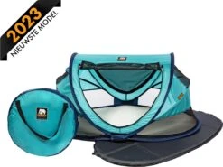 Deryan Peuter Luxe Campingbedje – Inclusief Zelfopblaasbare Matras - Ocean