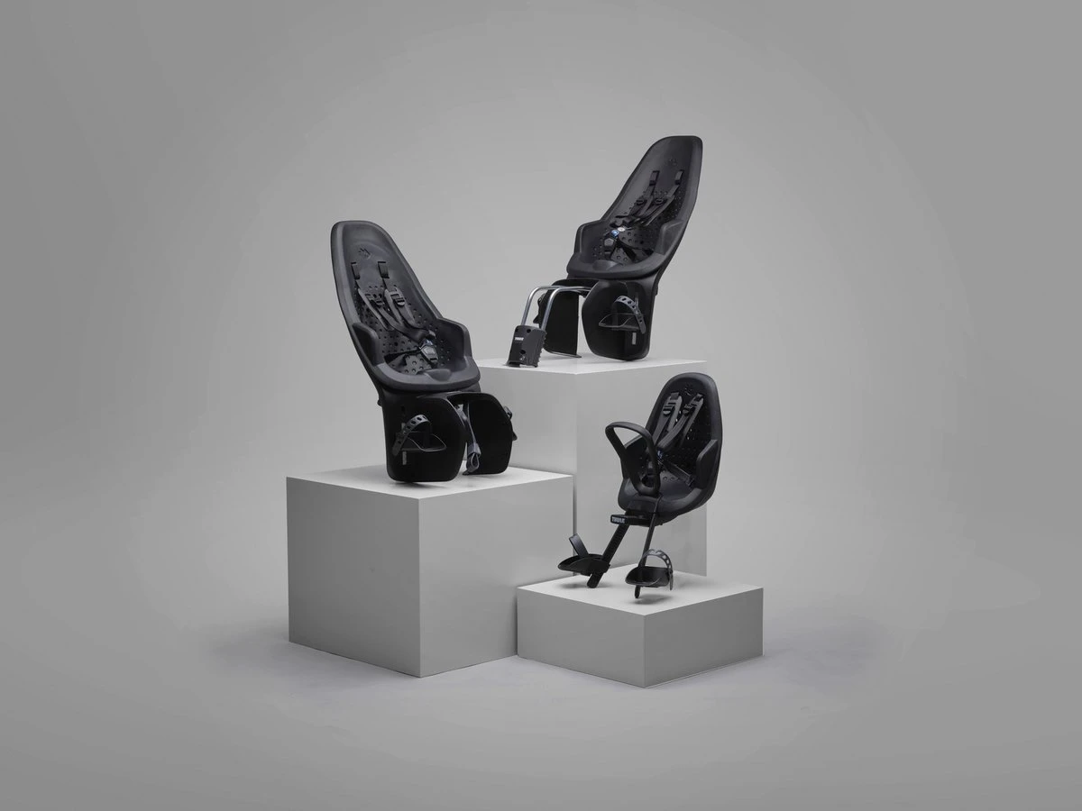 Thule Yepp 2 Maxi Fietsstoeltje - Dragerbevestiging - Zwart 6 Thule Yepp 2 Maxi Fietsstoeltje - Dragerbevestiging - Zwart - Afbeelding 4