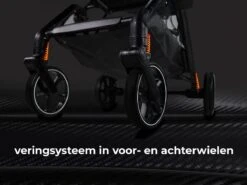 Deryan Luxe XP Buggy XL - Compact Lichtgewicht - Zwart - Aluminium Frame -Babyproducten 1200x900 9