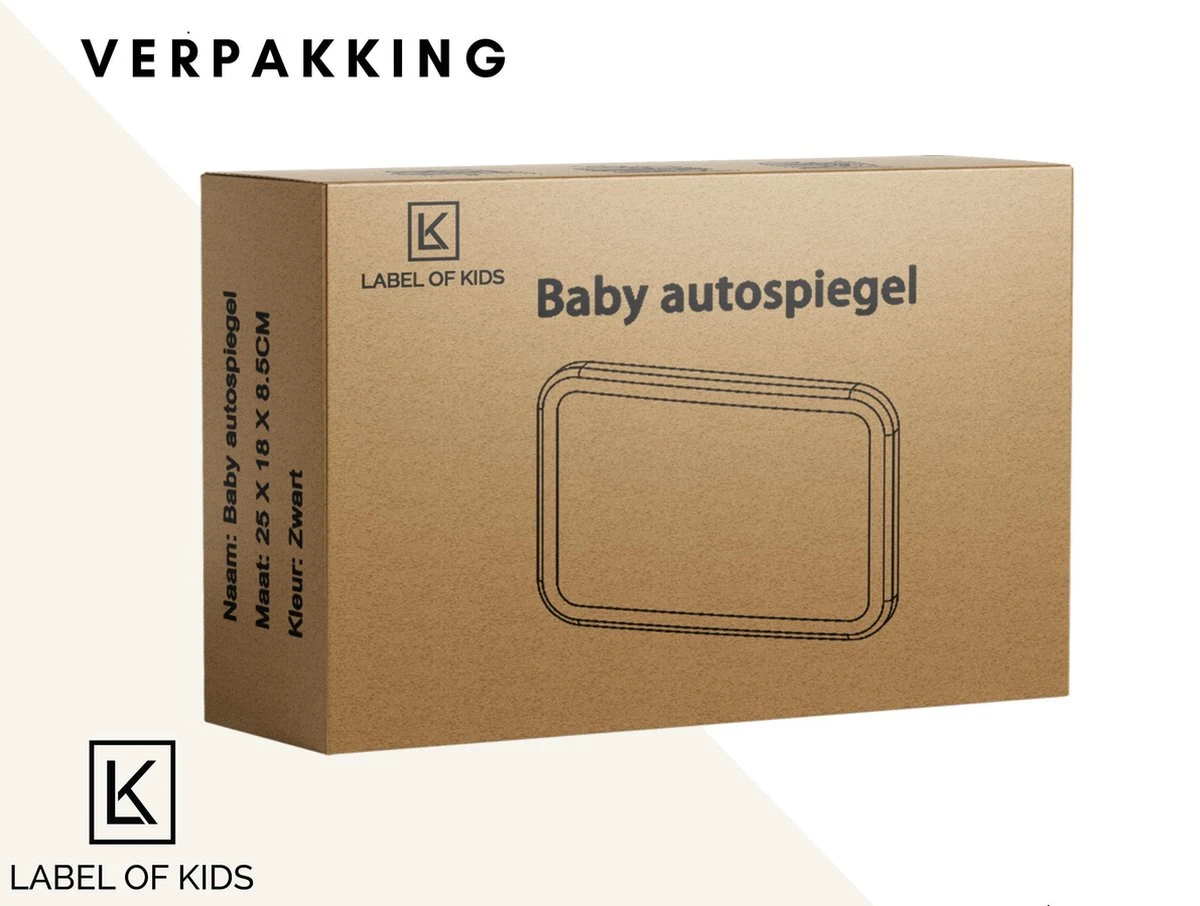 Autospiegel Baby Achterbank - Universele Baby Auto Spiegel 7 Autospiegel Baby Achterbank - Universele Baby Auto Spiegel - Afbeelding 5