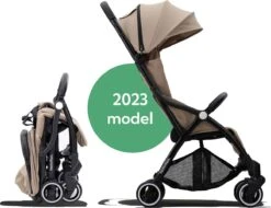 Hamilton By Yoop X1 Plus Buggy – Nieuw, Hoger, Uitgebreider 2023 Model – Premium Stroller Met One Hand Folding Technologie – Kaki – Lichte, Verstelbare En Wendbare Kinderwagen Met Vele Gemakken