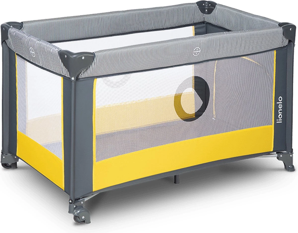 Lionelo Stefi - Campingbedje - 125x65cm - Tot 15kg - Transporttas 4 Lionelo Stefi - Campingbedje - 125x65cm - Tot 15kg - Transporttas - Afbeelding 2