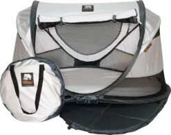 Deryan Shane Luxe 2023 Campingbedje - Baby Tent - Anti-UV 50+ - Peuterbed - Silver -Babyproducten 1200x945 3
