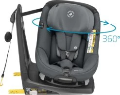 Maxi-Cosi AxissFix I-Size Autostoeltje - 360° Draaibaar - Authentic Graphite -Babyproducten 1200x950 4