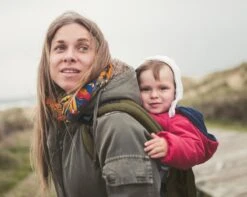 Praktische Draagzak Baby - Kakigroen - Babydrager - Buikdrager En Rugdrager - Opbergtas Inbegrepen -Babyproducten 1200x957 1