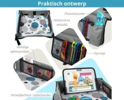 Premium Reistafel Voor Kinderen - Inclusief Tablethouder + Gratis Draagtas En Potloden - Auto Organizer - Playtray - Opvouwbaar - Speeltafel Auto - Tekentafel Auto - Grijs 11 Premium Reistafel Voor Kinderen - Inclusief Tablethouder + Gratis Draagtas En Potloden - Auto Organizer - Playtray - Opvouwbaar - Speeltafel Auto - Tekentafel Auto - Grijs -Babyproducten 1200x960