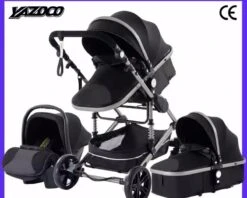 Merkloos Luxe Multi-functionele 3 In 1 Wandelwagen - Babywagen - Kwalitatieve Buggy - Opklapbare Kinderwagen - Licht En Flexibel -Babyproducten 1200x963 1