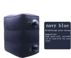 TDR-Opblaasbaar Voetkussen - 3 Hoogtestanden - Vliegtuigbedje - Blauw -Babyproducten 1200x980 5